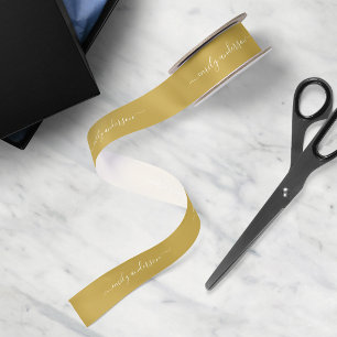 Be-editbare achtergrondkleur Calligrafie Schrift Lint