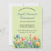 Be-editbare bloementuin kaart (Voorkant)