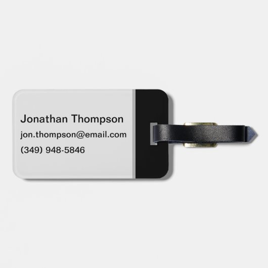 BE-ER BAGAGELABEL (Achterkant horizontaal)