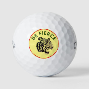 BE FIERCE TRIBAL TIGER CALLAWAY Golf Balls Golfballen