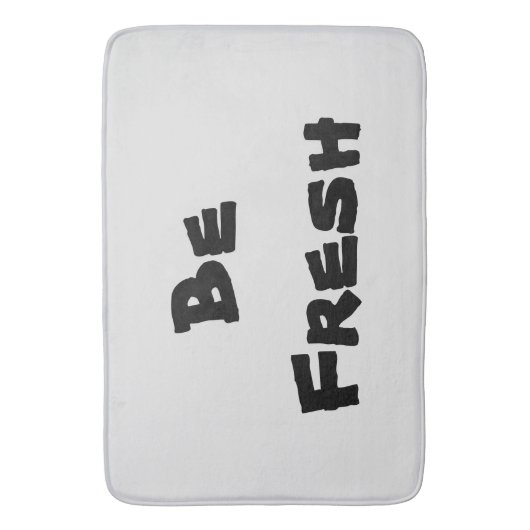Be Fresh Bath Mat (Voorkant Verticaal)