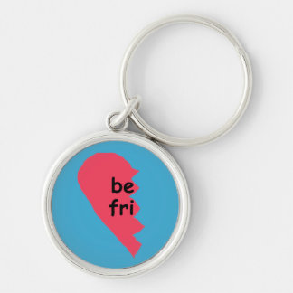 BE FRI sleutelhanger halve