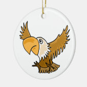 BE- Funny Eagle Ornament (Links)