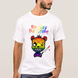 Be Gay Do Crime LGBTQ+ Pride Beer T-shirt