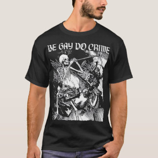 Be Gay Do Crime Skeleton Sweat - shirt à capuche