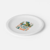 Be Happy In Your Own Shell Turtle Autism Awareness Papieren Bordje (Gekanteld)