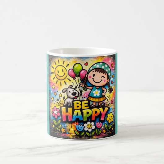 Be Happy Mug (Centre)