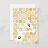 Be happy/sei glücklich (Voorkant / Achterkant)