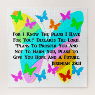 BE INSPIRED JEREMIAH 29:11 LEGPUZZEL