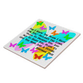 BE INSPIRED JEREMIAH 29:11 TEGELTJE (Zijkant)