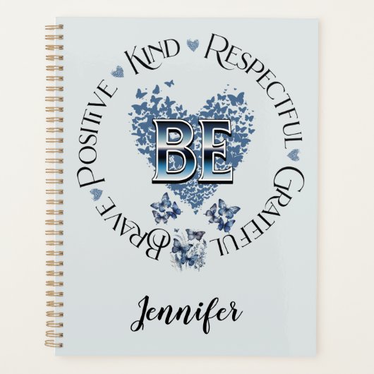 BE Inspired Planner Inspirerend Motivatie (Voorkant)