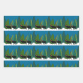 Be Jolly Wrapping Papier plat Jeu de 3 (Devant 2)