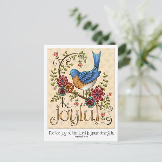 Be Joyful - Carte postale (Debout devant)