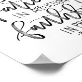 Be Joyful in Hope - Romans 12:12 - Poster Lettered (Coin)