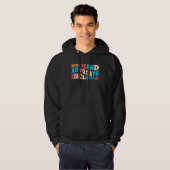 Be Kind Advocate Include acceptance Solidarity  2 Hoodie (Voorkant volledig)