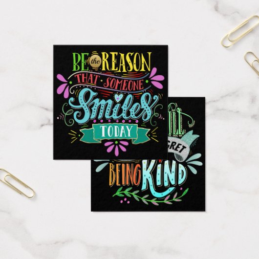 Be Kind and Make Others Smile (Bureau)