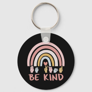 Be Kind ASL III - Amerikaanse Gebarentaal Sleutelhanger