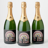 Be Kind ASL III - Amerikaanse Gebarentaal Sparkling Wijnetiket (Flessen)