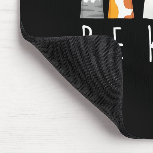 Be Kind Asl Sign Language Kindness Cat Paws Finger Muismat (Hoek)