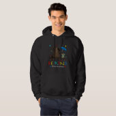 Be Kind Autism Awareness Month Support Puzzle Piec Hoodie (Voorkant volledig)