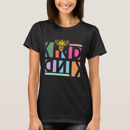Be kind be a kind human t-shirt (Voorkant)