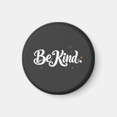 "Be Kind" Calligraphy Magnet - Elegant Mini Art &  (Devant)