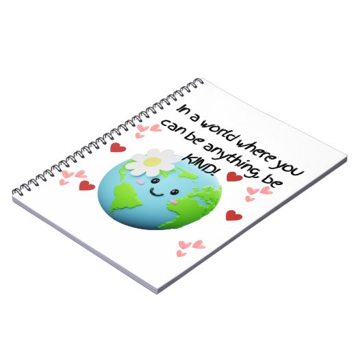 Be Kind Earth Teacher Carnet (Côté gauche)