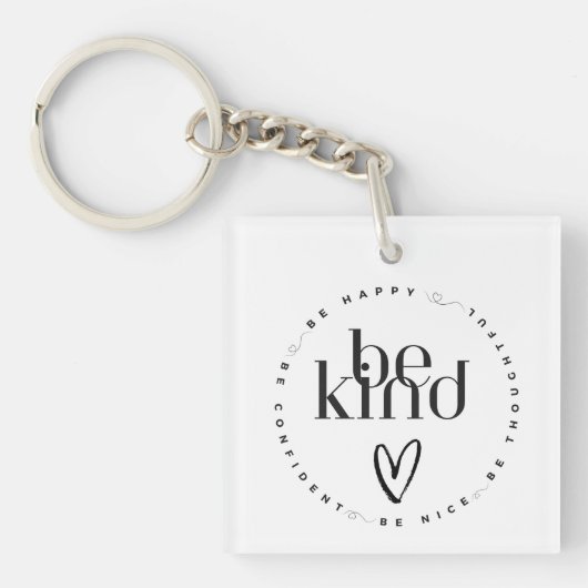BE KIND KEYCHAIN (voorkant)