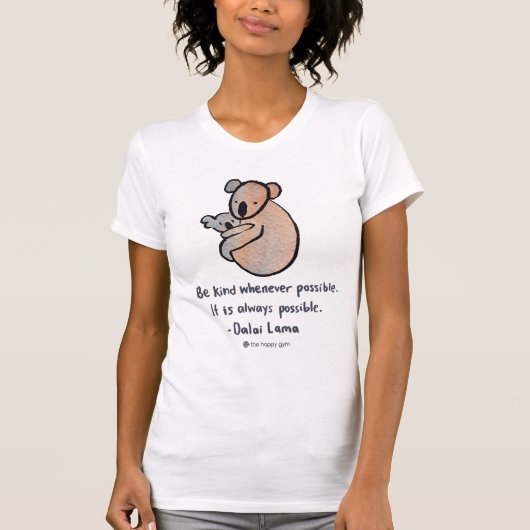 Be Kind Koala Tanktop (Voorkant)