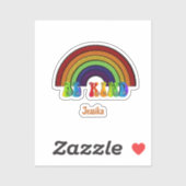 Be Kind LGBTQ Rainbow Positivity Sticker (Vel)