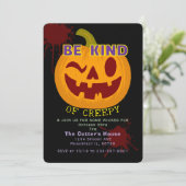 Be Kind Of Creepy Kaart (Staand voorkant)