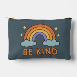 "Be Kind Rainbow – Kleurrijk Positief Quote Ontwer Etui