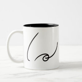 Be Kind Shorthand Tweekleurige Koffiemok