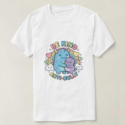 Be Kind T-Shirt – Anti Bullying Awareness Tee (Design devant)