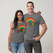 Be Kind T-Shirt Design | Pastel Colours Arc-en-cie (Unisexe)