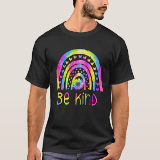 Be Kind Tie Dye Rainbow Choose Kindness Autism Awa T-shirt
