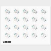 Be Kind to One Another Ronde Sticker (Vel)