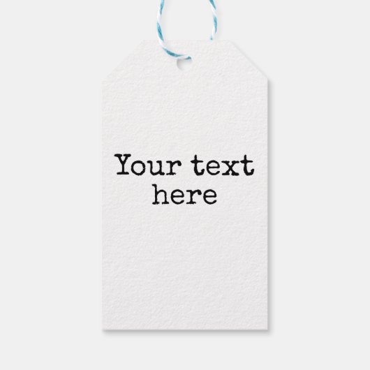 Be-Leaf in uw zelf Gift Label Cadeaulabel (Achterkant)