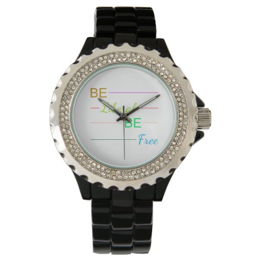 Be Liberal Be Free Horloge (Voorkant)