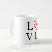 Be Love Mug - Étendre l'amour avec chaque gorgée (Devant gauche)