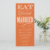 & BE MARRIED | AFBEELDINGSINVITATIESYSTEEM 2 KAART (Staand voorkant)