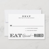 & BE MARRIED | RSVP 3,5 x 5 (Voorkant)
