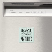 & BE MARRIED | WEDING MAGNET MAGNEET (Insitu (Vaatwasser))