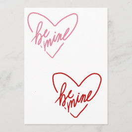 BE MINE  ADVIESKAART