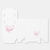 BE MINE  BEDANKDOOSJES (Ongevouwen)