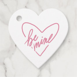 BE MINE CARD BEDANKJES LABELS