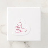 BE MINE CARD BEDANKJES LABELS (In situ)