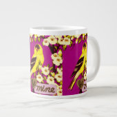 Be Mine Goldfinch Jumbo Mok (Voorkant rechts)