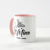 Be Mine Happy Valentines Day Mug - Romantic (Devant gauche)