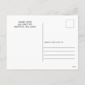 Be mine Heart Cute valentine love carte postale (Dos)